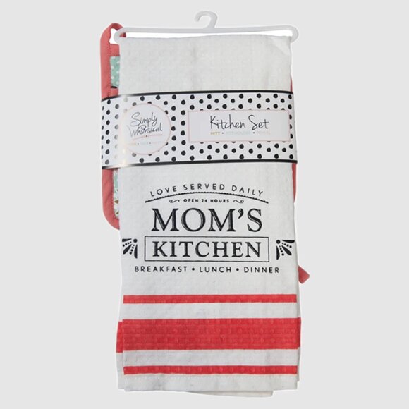 ❣️2/$36 NWT Simply Whimsical Mom's Kitchen Baking Set 3 pcs Retail Price $25.00 - Picture 5 of 5